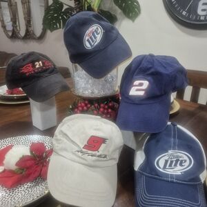 Miller Lite and Racing Caps Collection